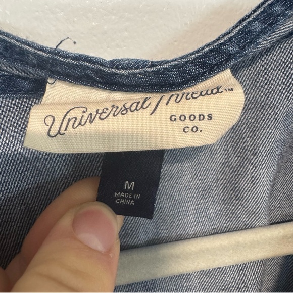 Universal Thread Blue Denim Dress - Picture 2 of 2